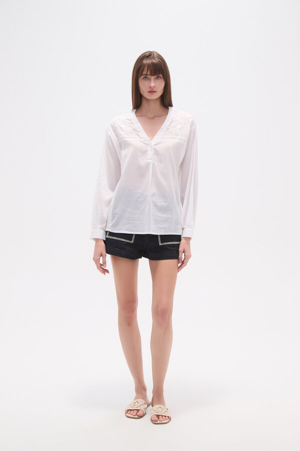 BLUSA TIFONE BLANCO image number null