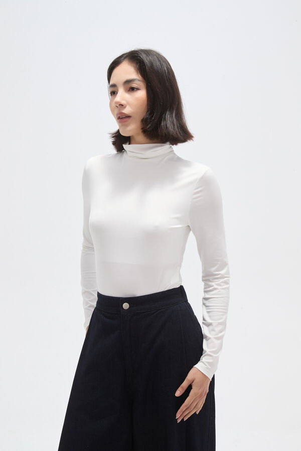 POLERA DAION MARFIL  / OFF WHITE image number null