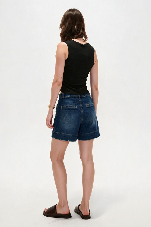 SHORT SOMAR 70809 AZUL OSCURO image number null