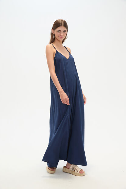 VESTIDO BANDO AZUL MARINO image number null