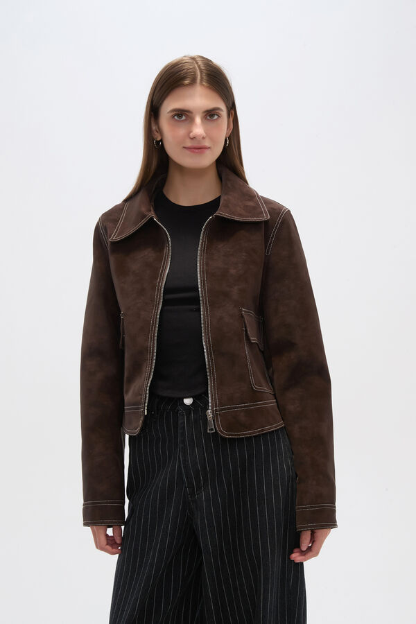 CHAQUETA HARDIN MARRON image number null