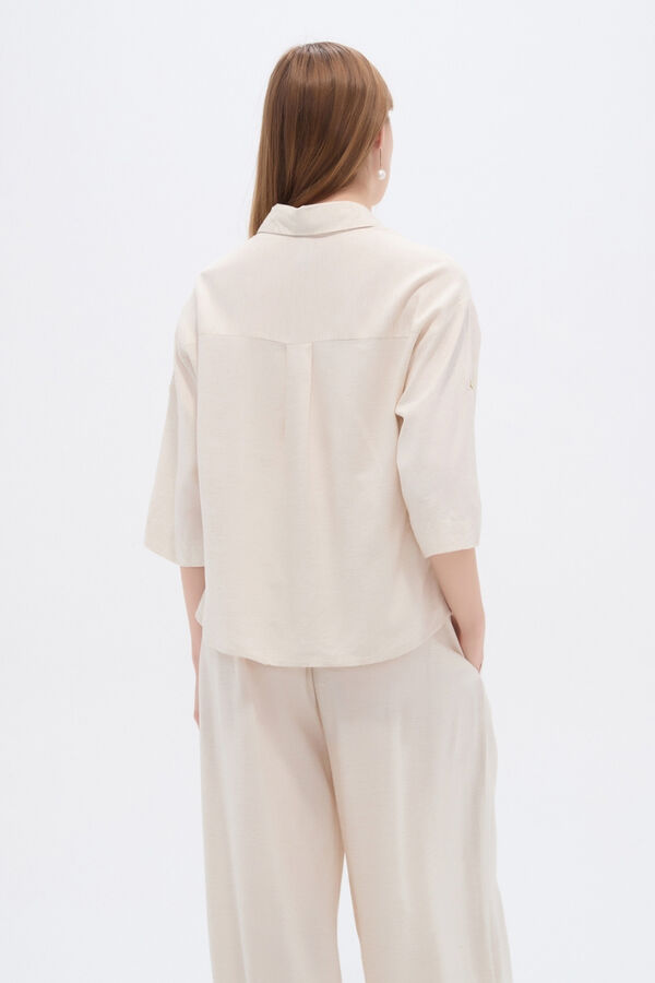 CAMISA ROLA 70607 ARENA MELANGE image number null