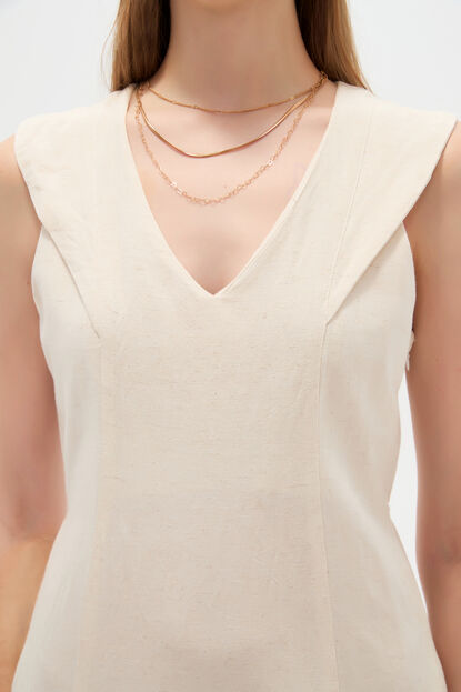VESTIDO LUKO 70809 ARENA MELANGE image number null