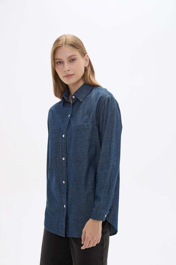 SOBRECAMISA MANAPOURI AZUL INDIGO image number null