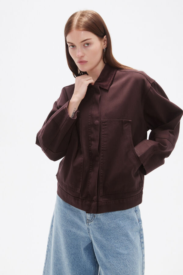 CAMPERA RALON CHOCOLATE image number null