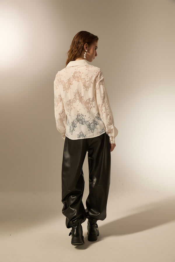 CAMISA VALESSA MARFIL  / OFF WHITE image number null
