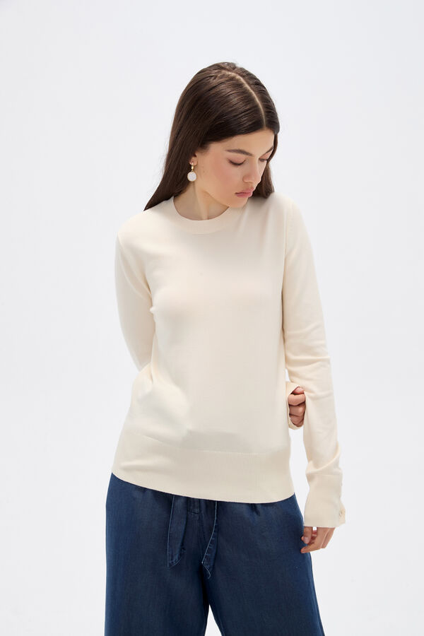 SWEATER TIRAL CRUDO / NATURAL image number null