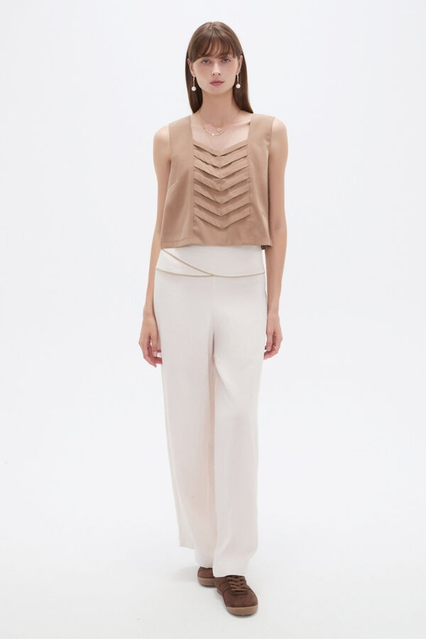 PANTALON PAVI 70607 ARENA MELANGE image number null