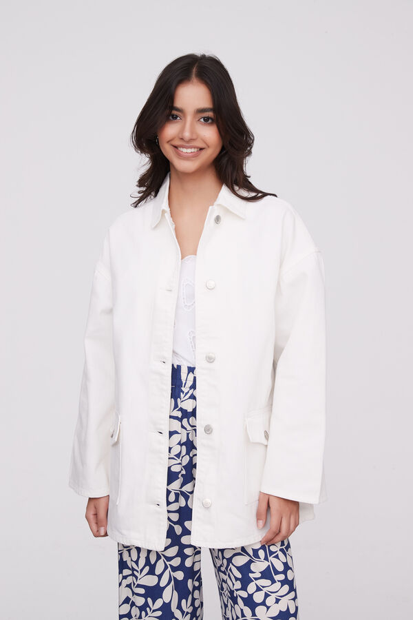 CHAQUETA DANCO BLANCO image number null