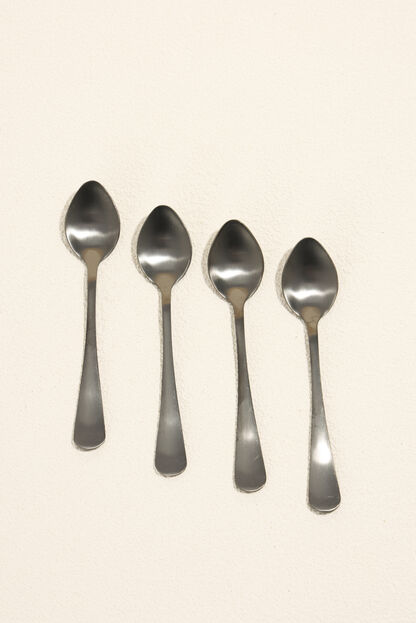 Cuchara para caf&eacute; Olivo Set 4 un. Negro COLOR UNICO image number null