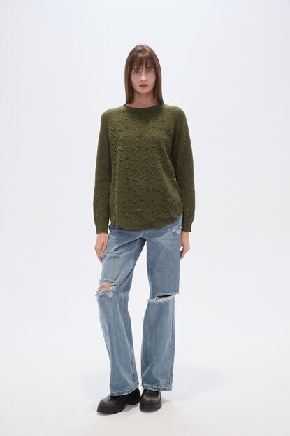 SWEATER PIER VERDE OLIVA image number null