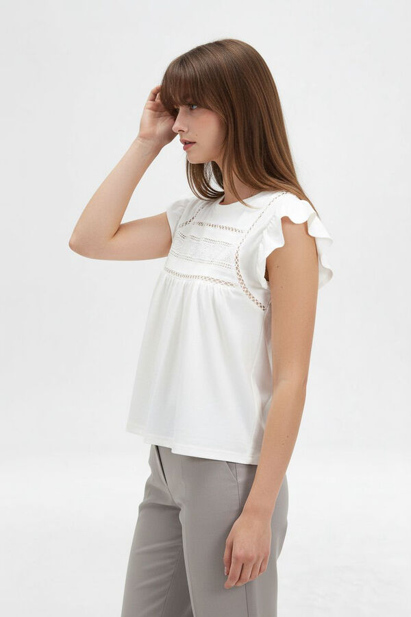 REMERA MORATINA 70809 MARFIL  / OFF WHITE image number null