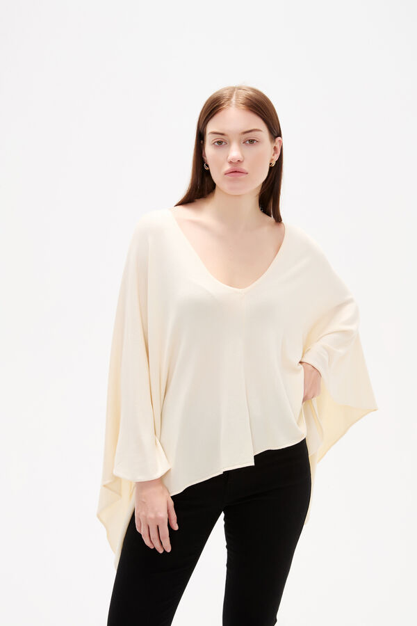 PONCHO RALP CRUDO / NATURAL image number null