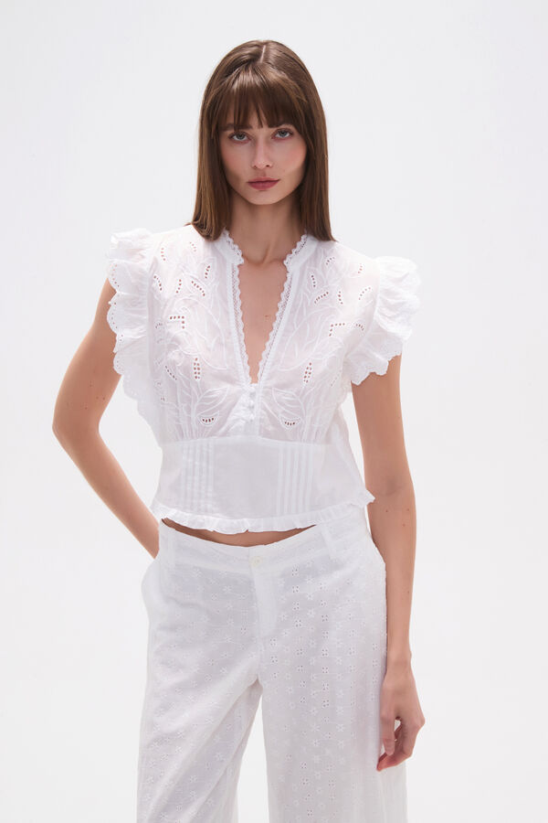 TOPS GAMPE BLANCO image number null