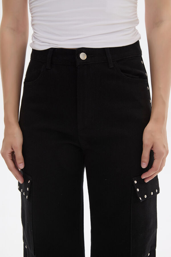 PANTALON BAPOR NEGRO image number null
