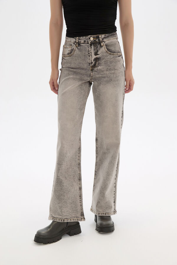 PANTALON GEILAN GRIS CLARO image number null
