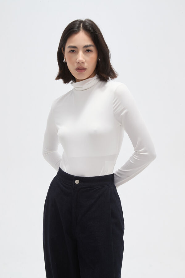 POLERA DAION MARFIL  / OFF WHITE image number null