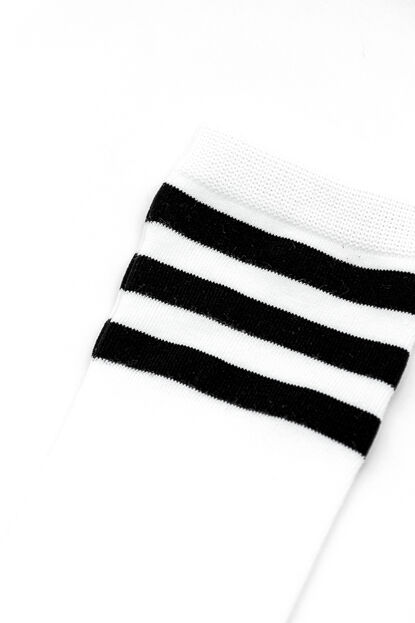 Medias Crew Stripes COLOR UNICO image number null