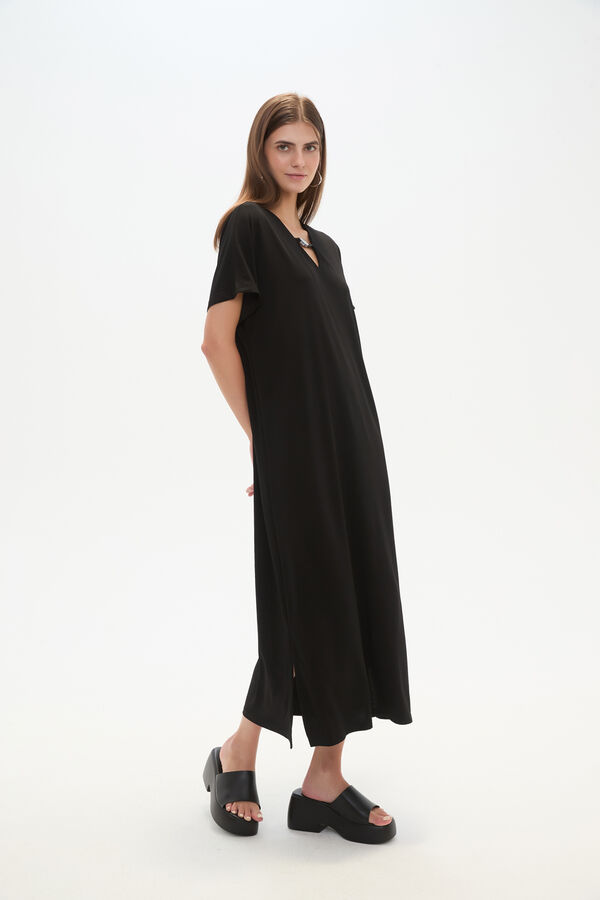 VESTIDO OASINA NEGRO image number null