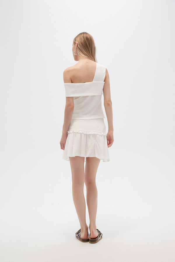FALDA BRIYA MARFIL  / OFF WHITE image number null