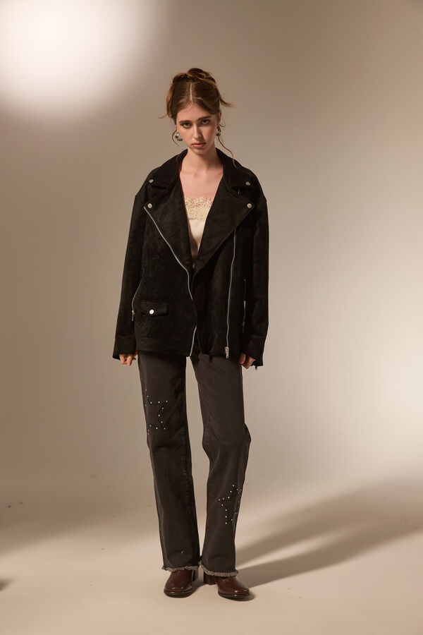 CHAQUETA GAMAL NEGRO image number null