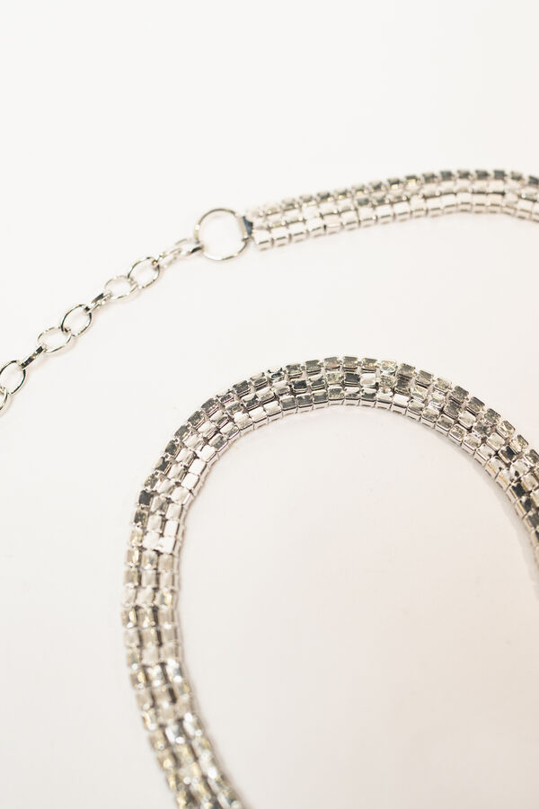 Cinturon Strass PLATEADO image number null