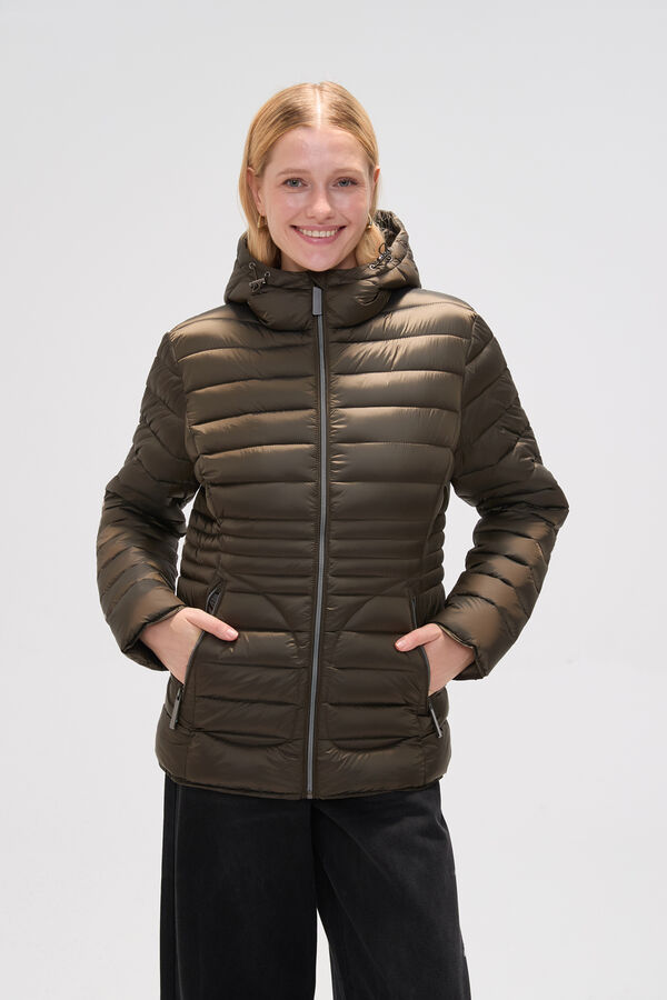 CAMPERA CORELI VERDE OLIVA OSCURO image number null