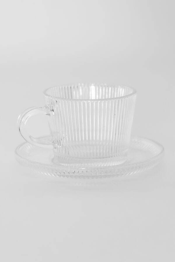 Taza con Plato COLOR UNICO image number null