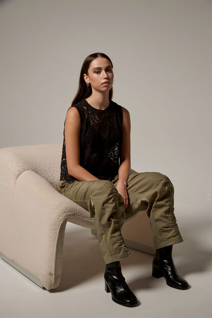PANTALON NOMAE 70809 VERDE GRISACEO image number null