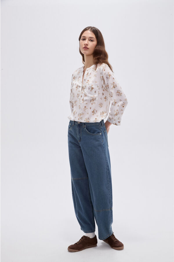 PANTALON BARRI 70809 AZUL OSCURO image number null