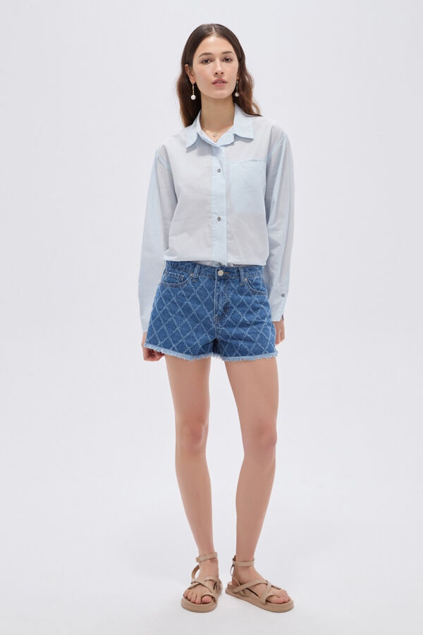 SHORT GIULA 70809 AZUL image number null