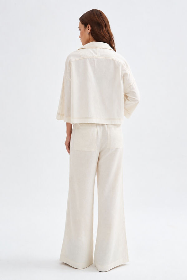 SOBRECAMISA BRELIN 70607 MARFIL  / OFF WHITE image number null