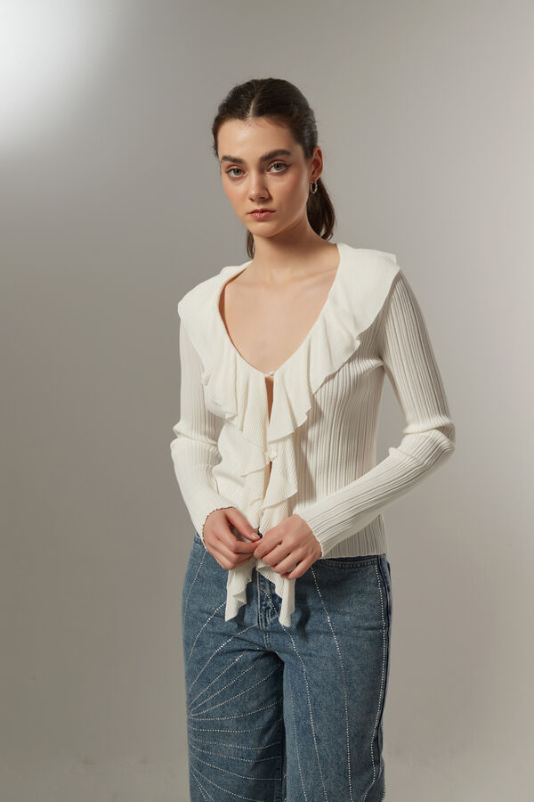 CARDIGAN GUIMA BLANCO image number null