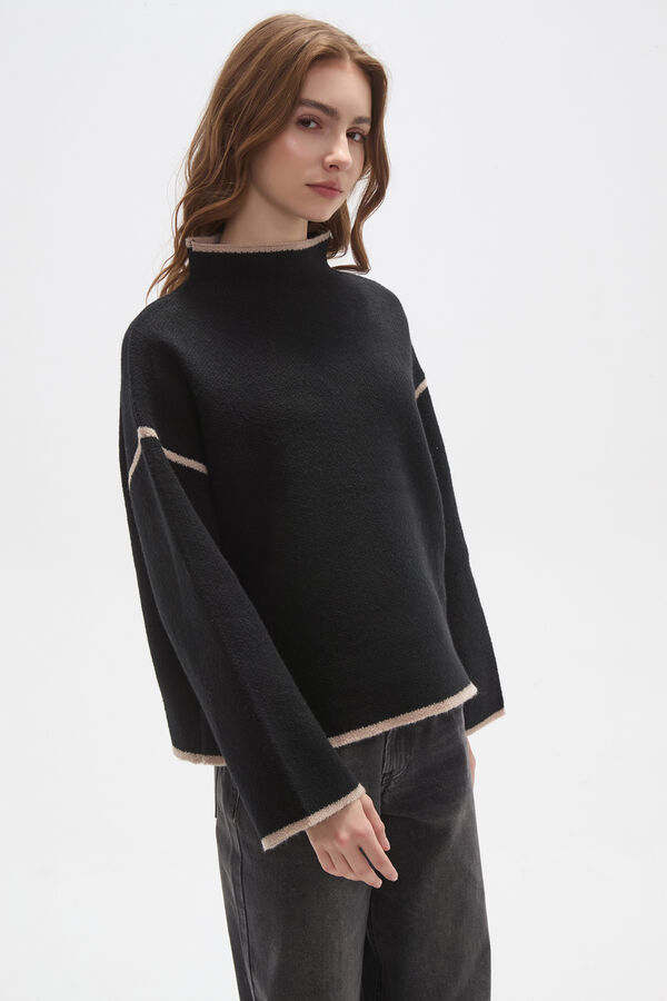 POLERA ITAGA NEGRO image number null