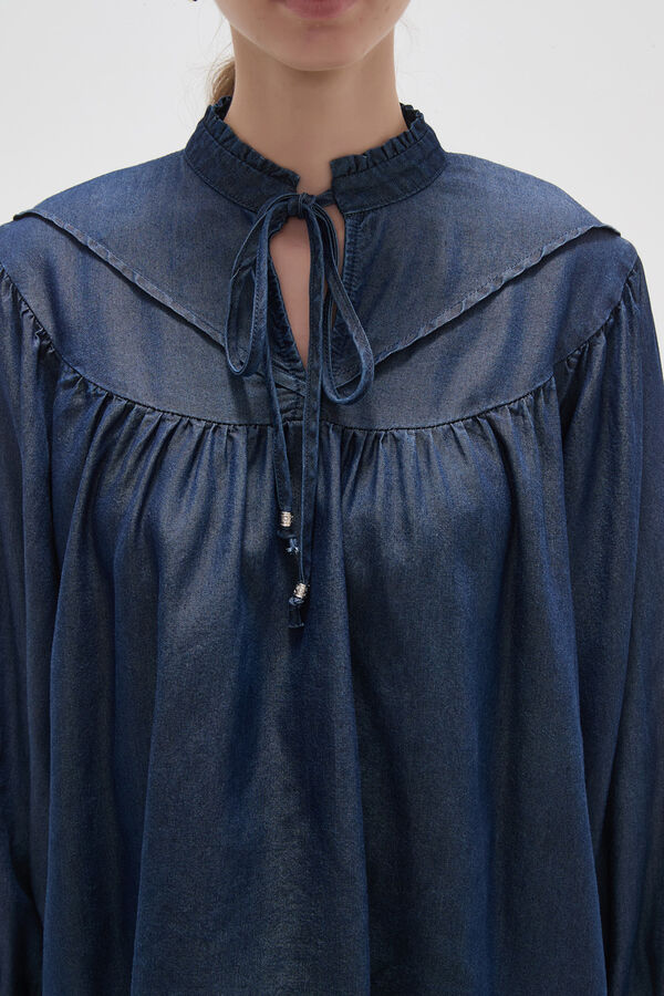 BLUSA FALROS AZUL INDIGO image number null