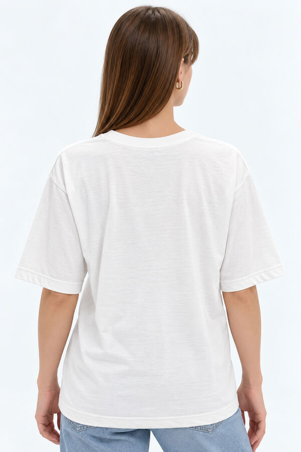 REMERA BINAGA 70809 MARFIL  / OFF WHITE image number null