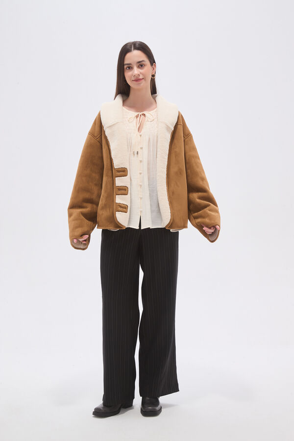 CHAQUETA KIRONE CAMEL image number null