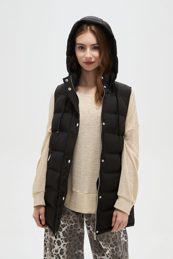 CHALECO CRESSIDA NEGRO image number null