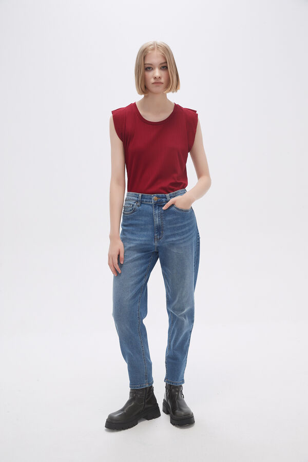 PANTALON JEANIU AZUL image number null