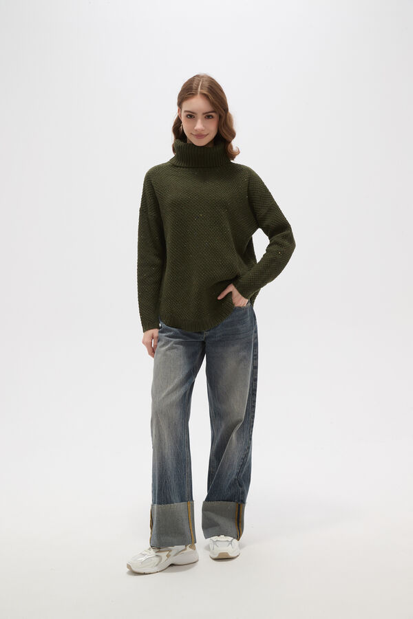 POLERA ARSIEGA VERDE OLIVA OSCURO image number null