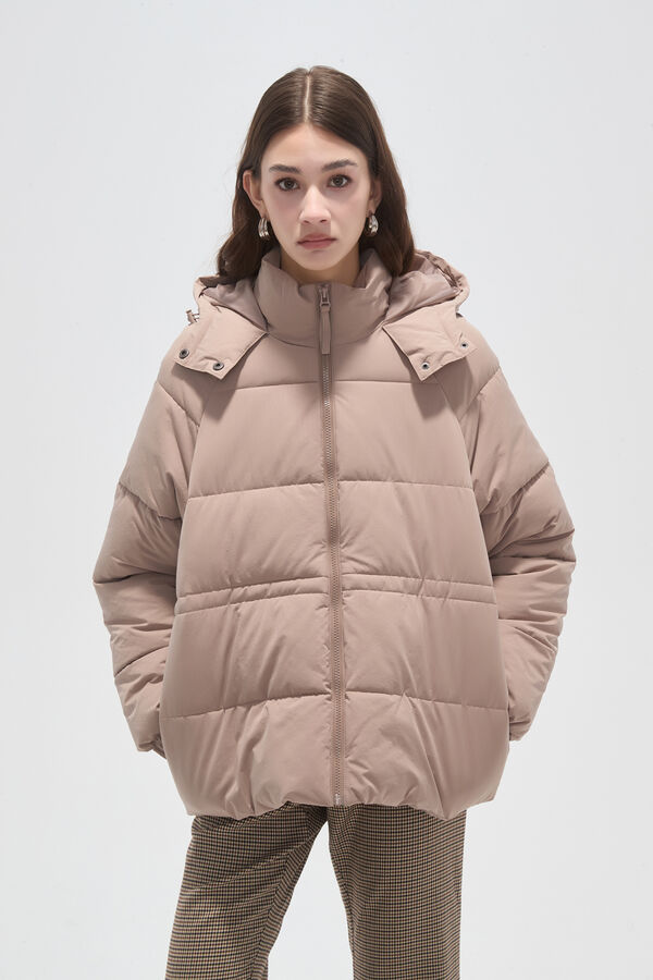CAMPERA CALDA TAUPE CLARO image number null