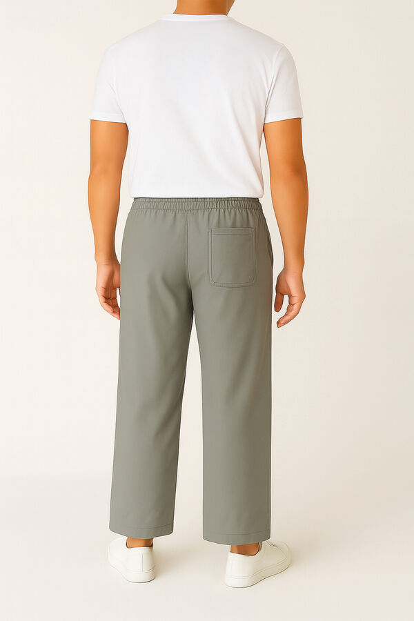PANTALON LADEL GRIS image number null