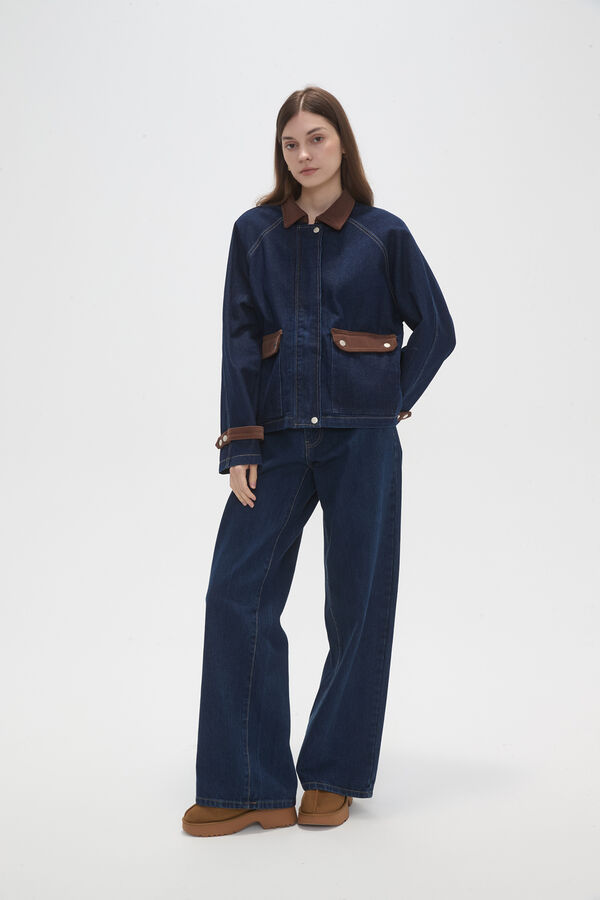CAMPERA COZI AZUL OSCURO image number null