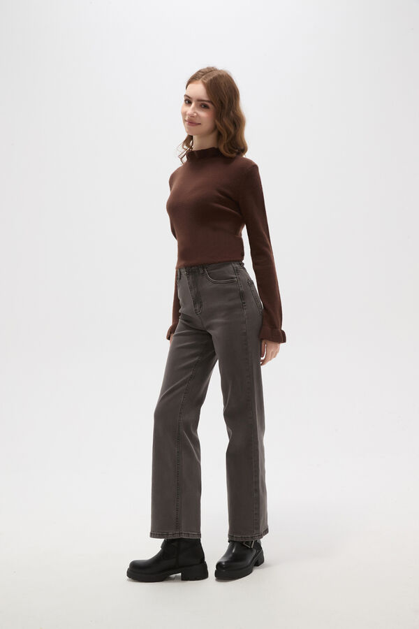 PANTALON BAY GRIS MEDIO image number null