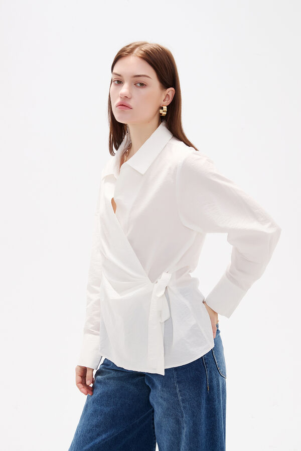 CAMISA ARUNA BLANCO image number null