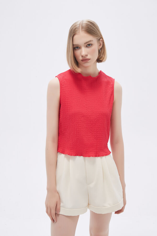 MUSCULOSA INDIG ROJO CORAL image number null