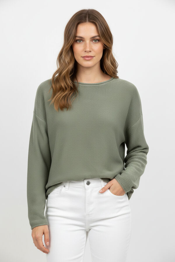SWEATER GOBY VERDE AZULADO image number null
