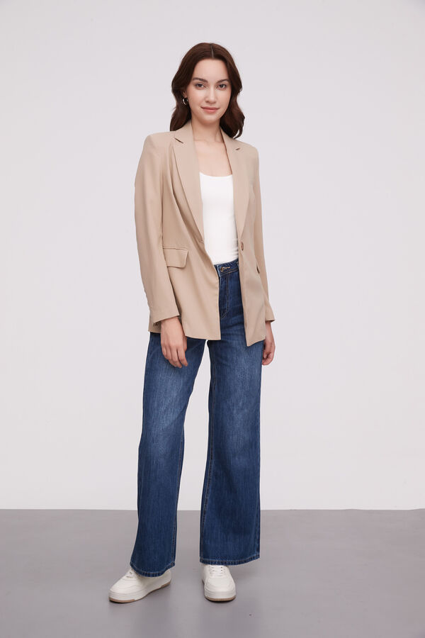 BLAZER LANI BEIGE OSCURO image number null