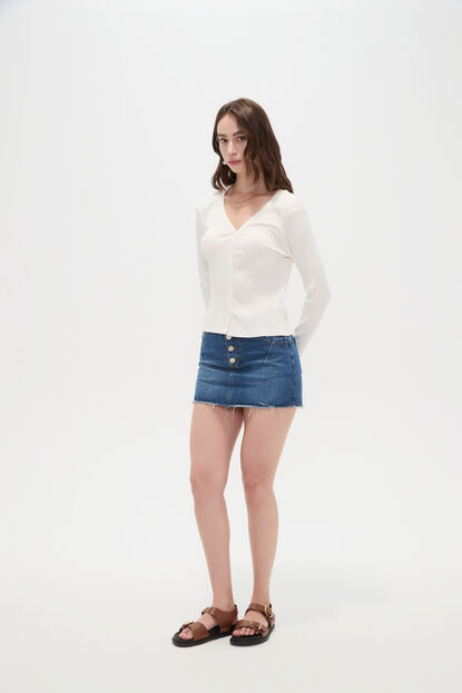 REMERA IRVETH MARFIL  / OFF WHITE image number null