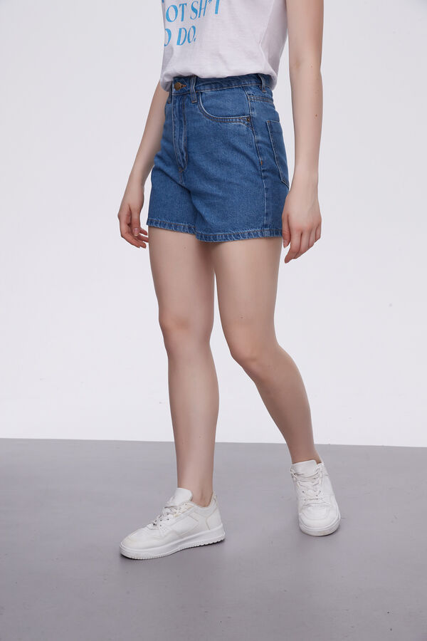 SHORT KAMALA AZUL MEDIO image number null